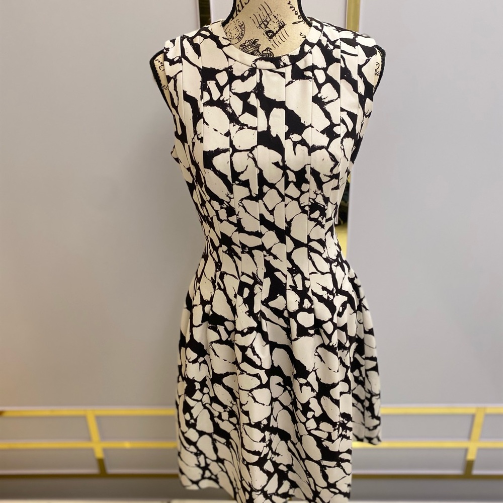 H&M: size 6, sleeveless dress.
